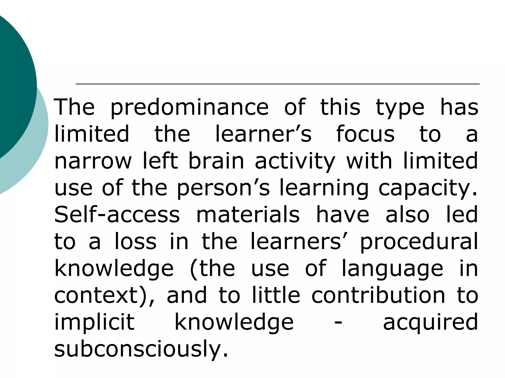 Materials development in language teaching PPT