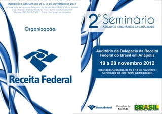 seminário rfb
