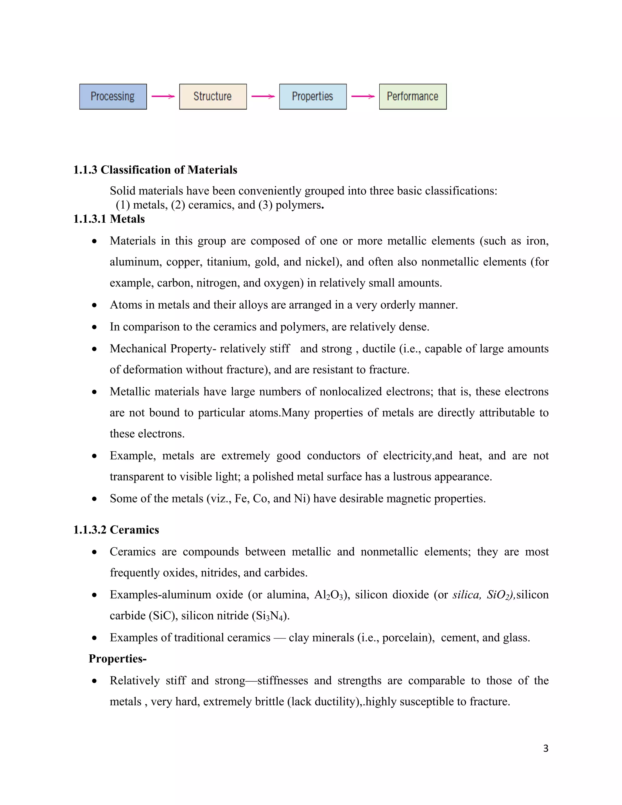 Materials Engineering and Metallurgy Lecture Notes | PDF