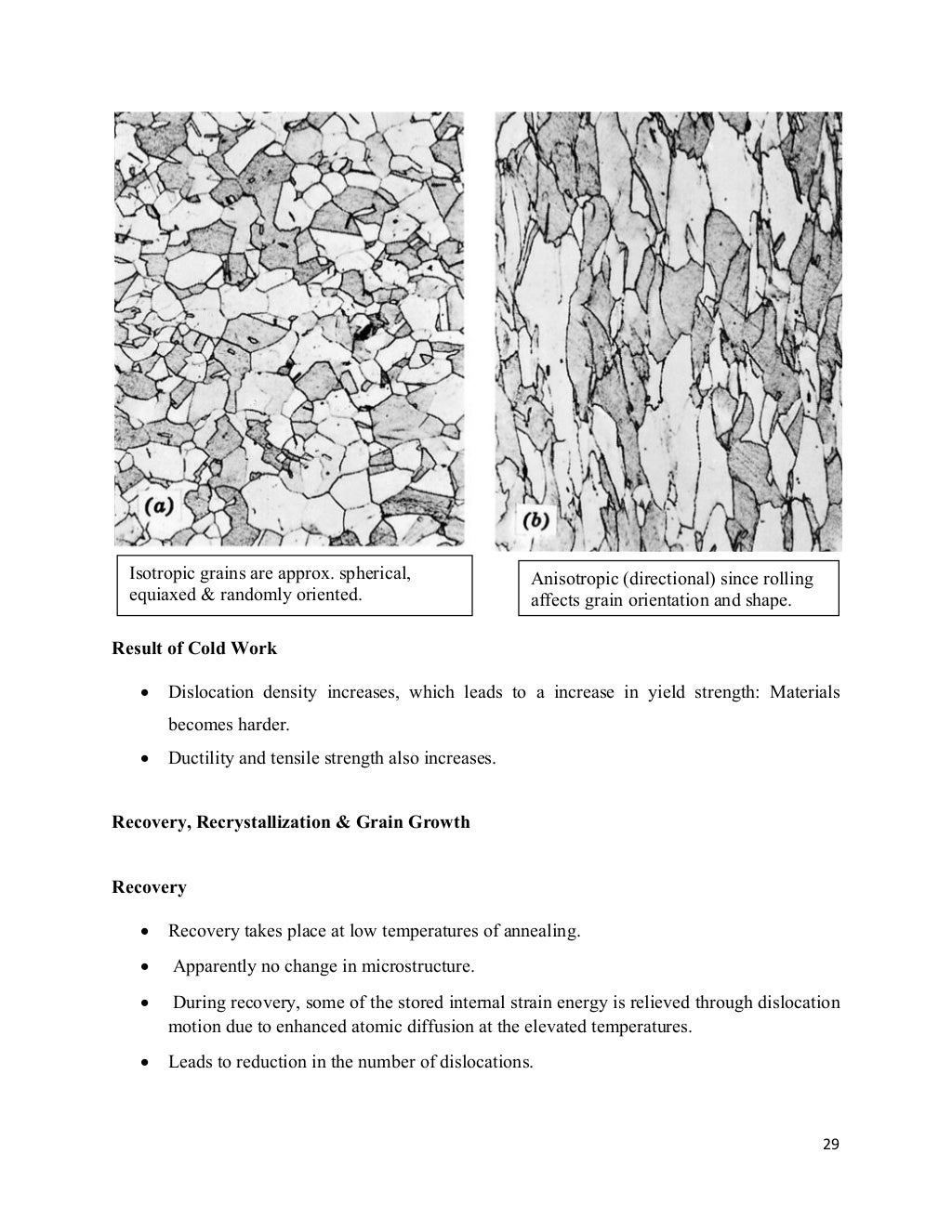 Materials Engineering and Metallurgy Lecture Notes
