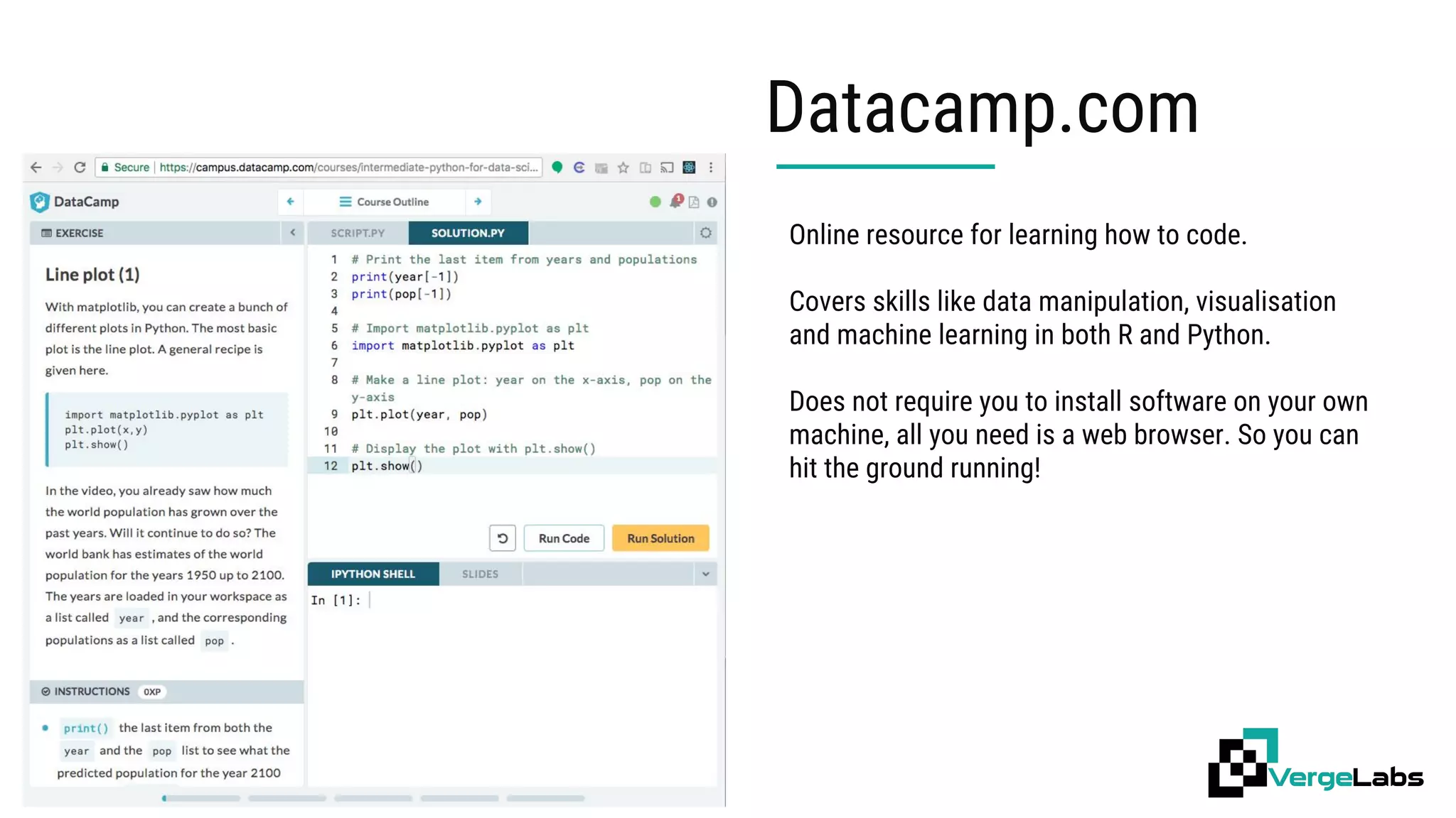 Materials for getting started with data science | PPT