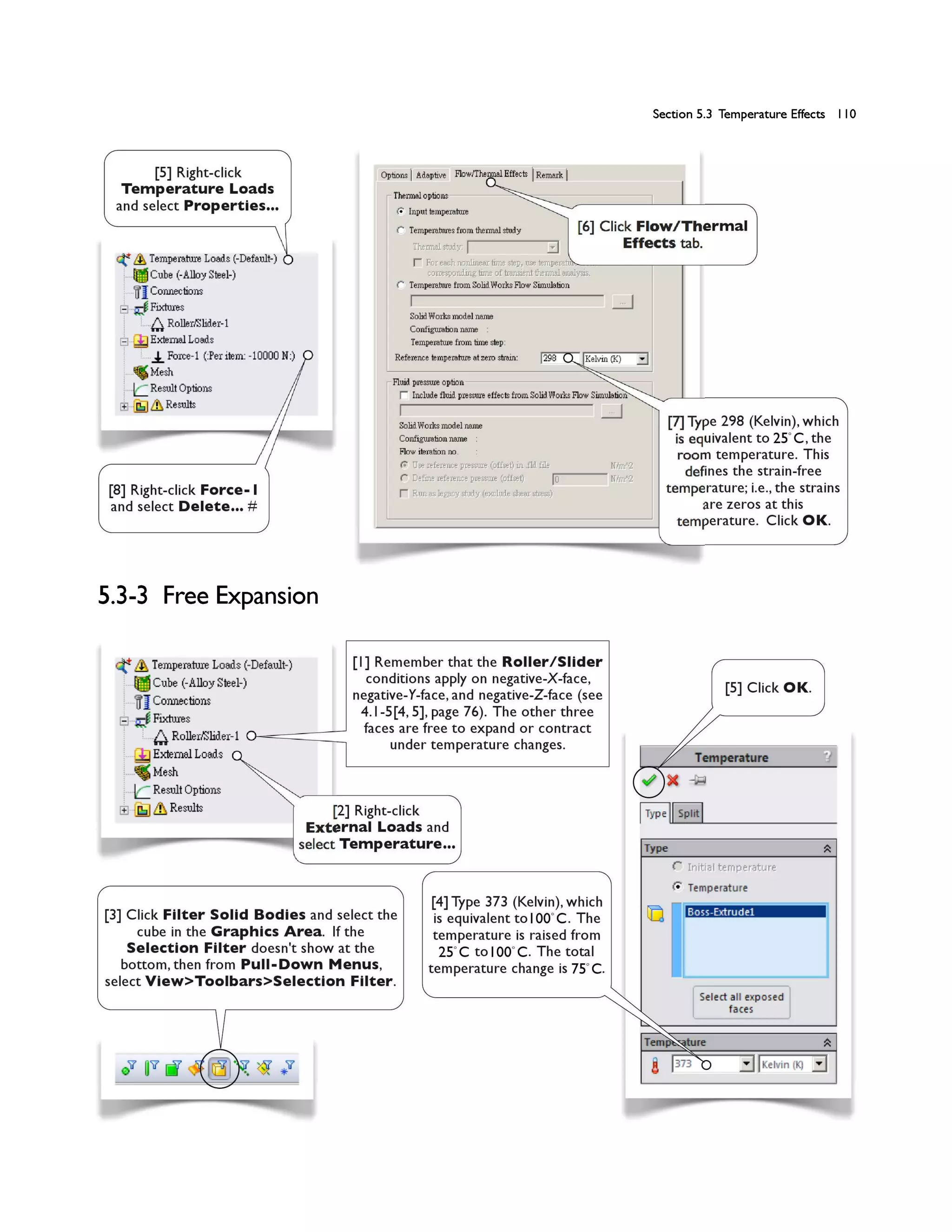 Materials labs with solid