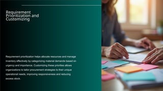 Materials Management Presentation for Knowledge | PPTX