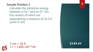 Materials Science and Engineering 1 | PPTX