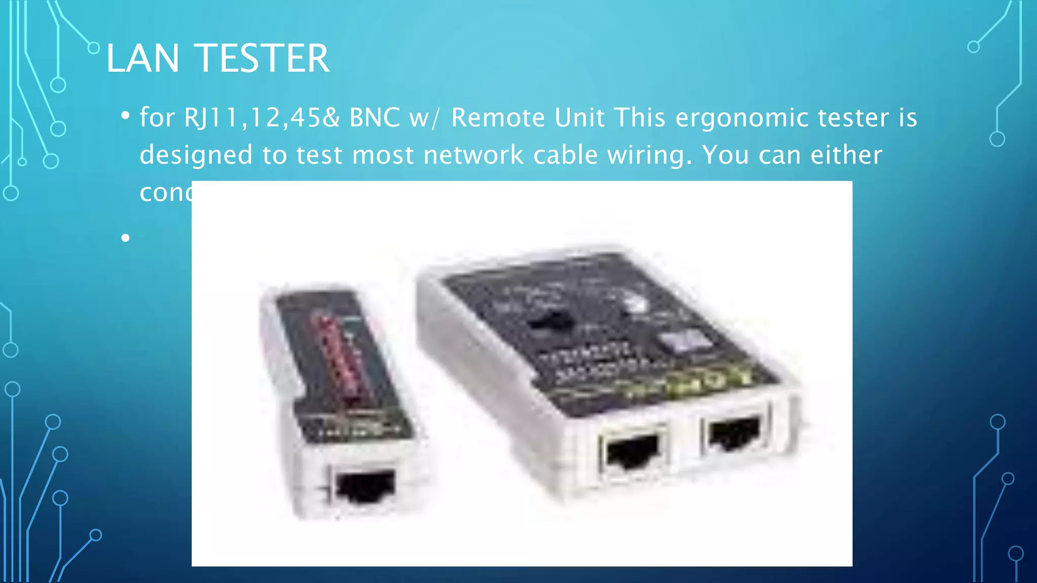 Materials, tools, equipment and testing devices PPT