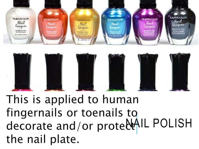 Materials Used In Nail Care