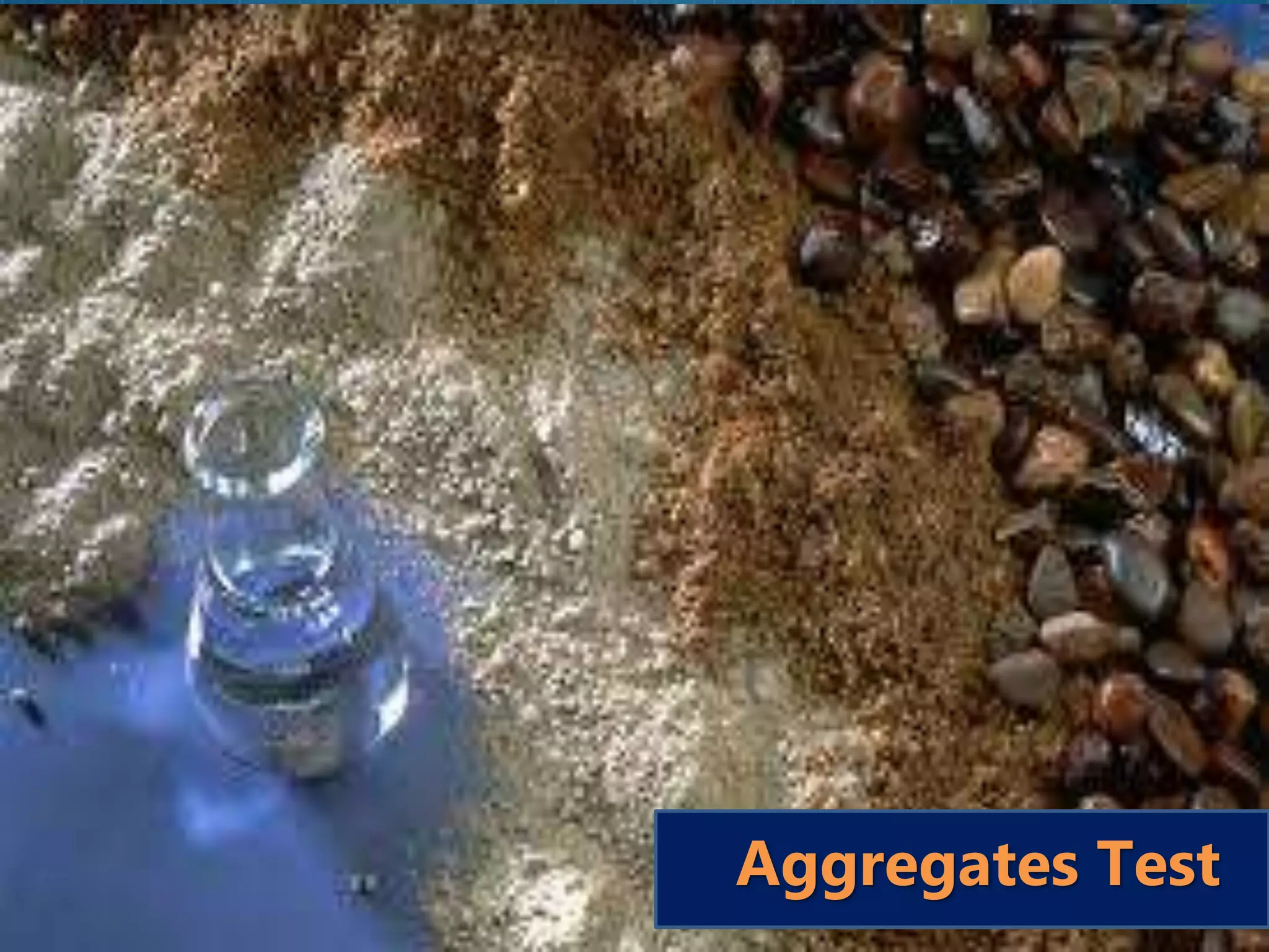 Aggregates Test
 