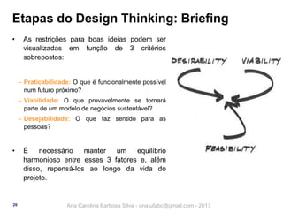 Introdução ao Design Thinking