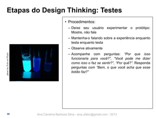 Introdução ao Design Thinking