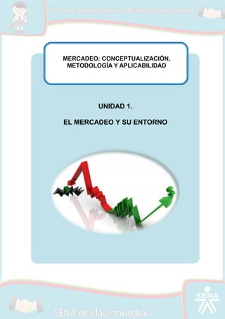 MERCADEO: CONCEPTUALIZACIÓN,
METODOLOGÍA Y APLICABILIDAD

UNIDAD 1.
EL MERCADEO Y SU ENTORNO

 