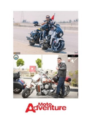 Aventura além dos monumentos tradicionais do Egito com  o Motoclube PTS Cruisers