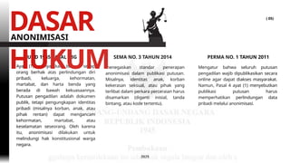 materi anonimisasi pada putusan pengadilan.pptx