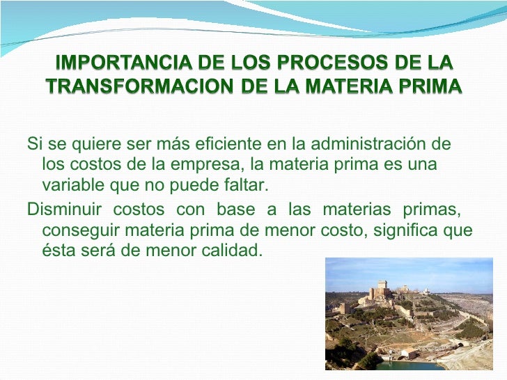Materia Prima