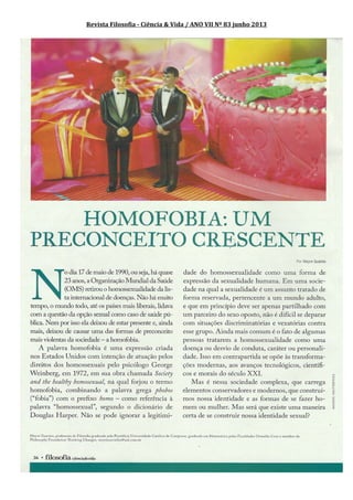 Revista Filosofia - Ciência & Vida / ANO VII Nº 83 junho 2013
 