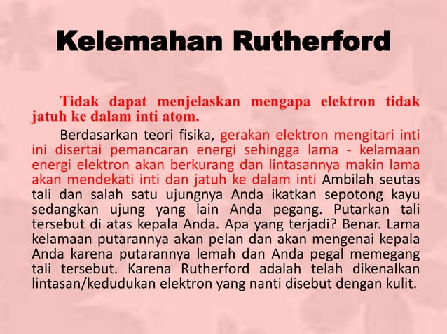 Materi Atom J.J. Thompson dan Rutherford | PPT