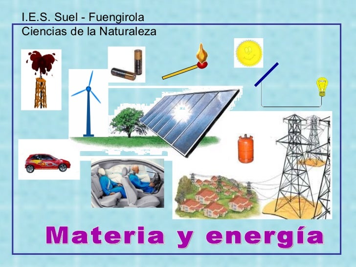 Materia y energia