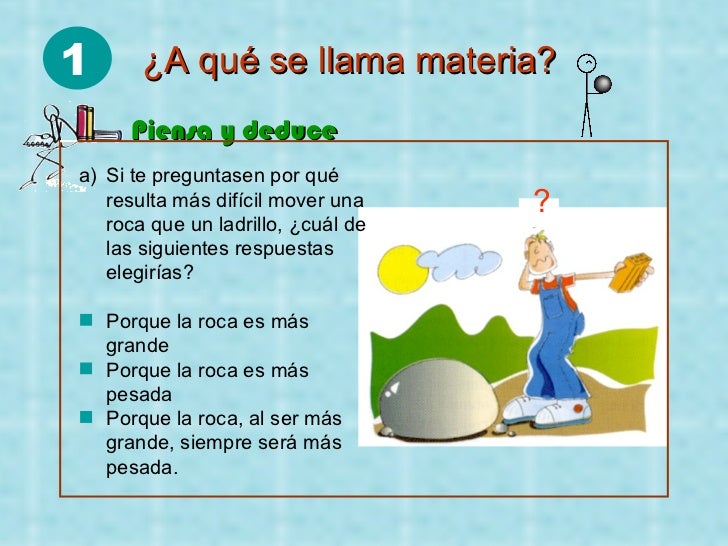 Materia y energia