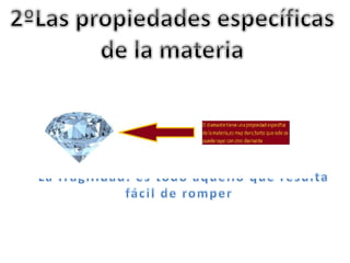 Materia y los materiales 