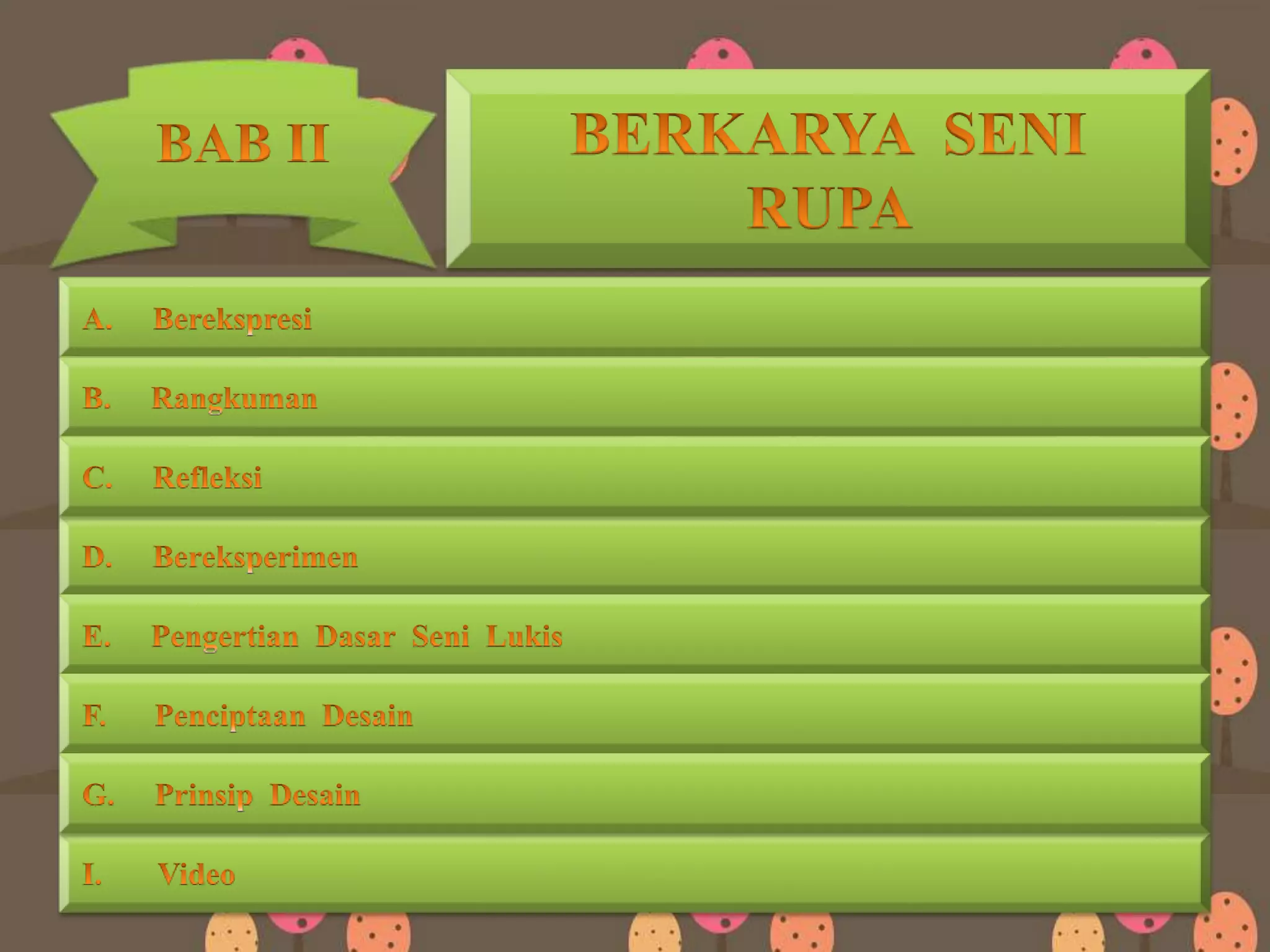 Materi Bab 2 Berkarya Seni Rupa | PPT