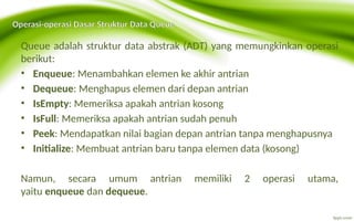 MATERI BAB 2 BK003 -- STRUKTUR DATA QUEUE -- TIK KLS 8.pptx