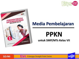 Media Pembelajaran
PPKN
untuk SMP/MTs Kelas VII
 