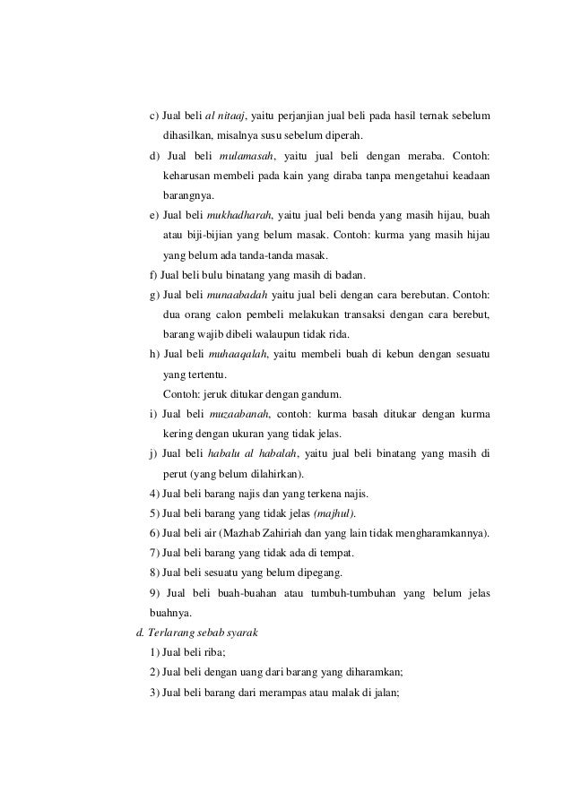 Contoh Surat Perjanjian Pengurusan Hewan Ternak