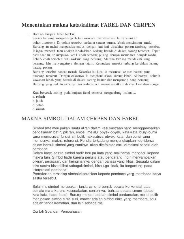 Materi bahasa indonesia un smp