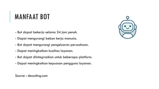 materi Bot Telegram dengan google apps script dan spreadsheet | PDF