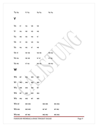 Materi calistung | DOC