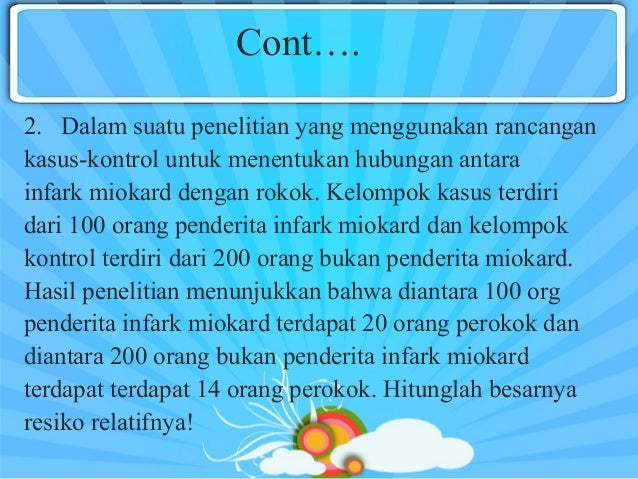 Materi case control