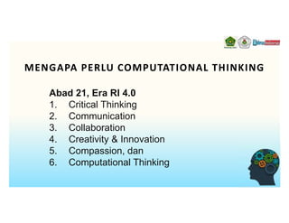 Pengenalan Computational Thinking (CT).. | PDF