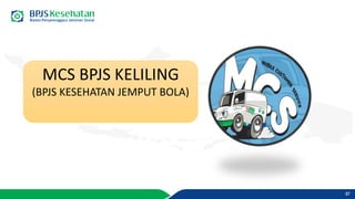 MCS BPJS KELILING
(BPJS KESEHATAN JEMPUT BOLA)
87
 