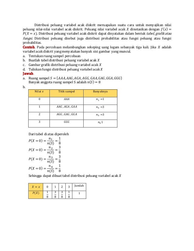 Distribusi Peluang Binomial