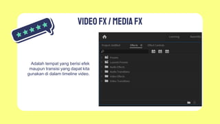 Materi Editing Dasar-Dasar Untuk Para Pemula | PPTX
