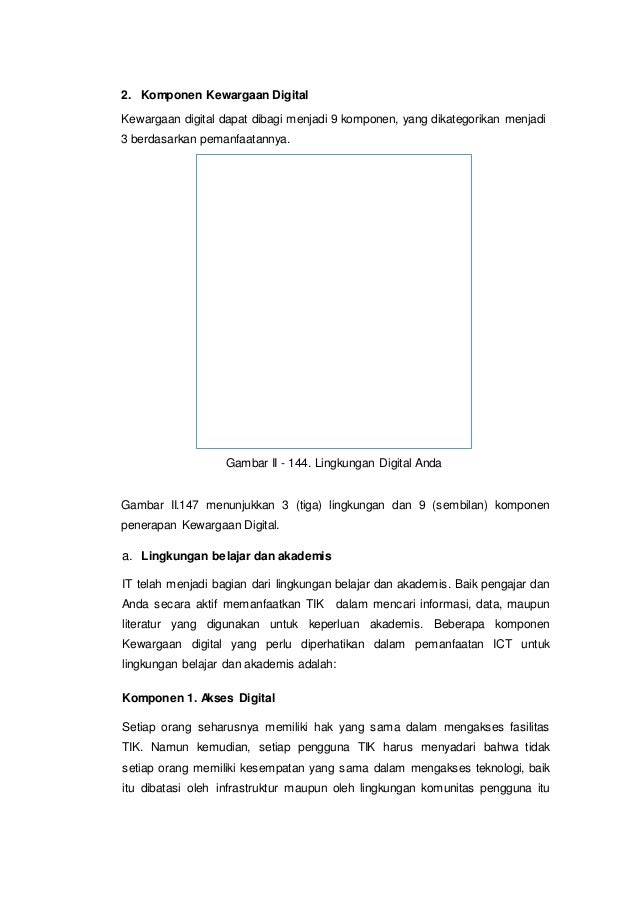 Materi Etika Kewargaan Digital