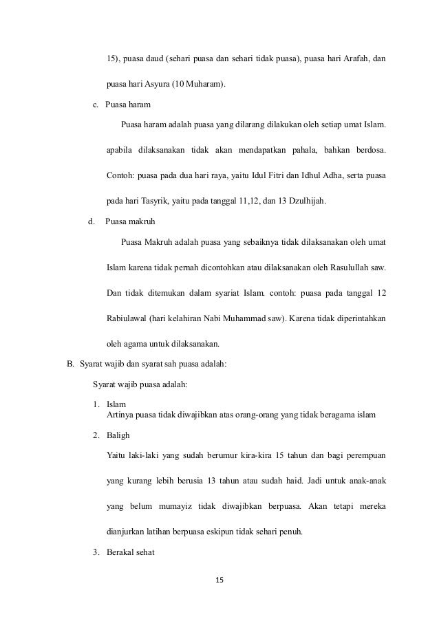 Materi fiqih kelas MI kelas 3