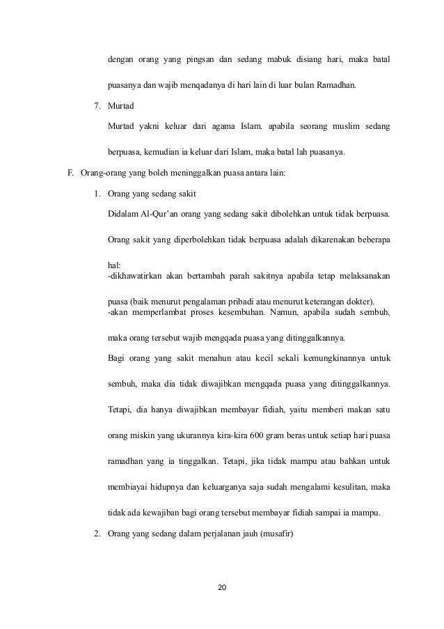Materi fiqih kelas MI kelas 3