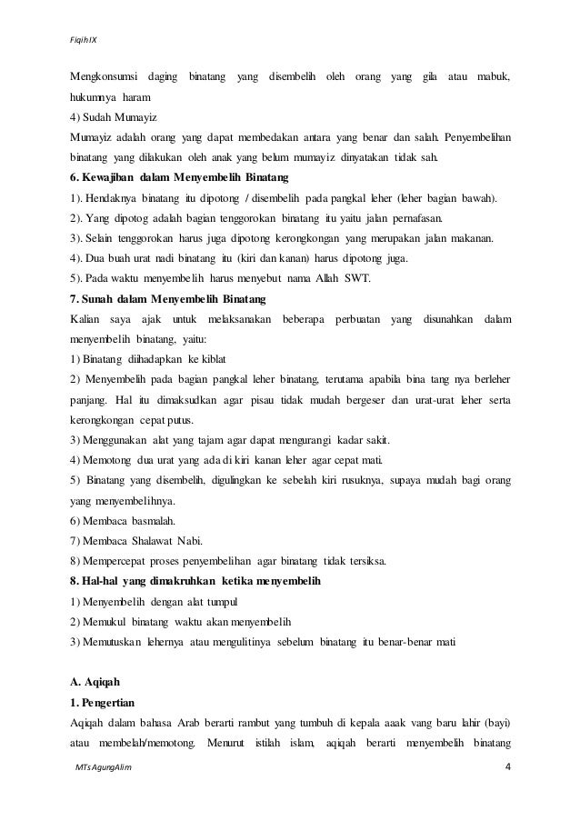 Materi Fiqih Kelas 9 Semester 2 Rumah Berita