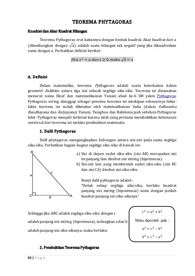 Materi Matematika Materi Matematika