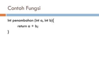 Materi fungsi dalam bahasa c++ | PDF