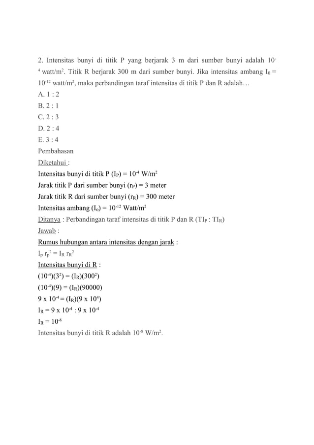 Materi Gelombang Bunyi Fisika Kelas Xi Pdf