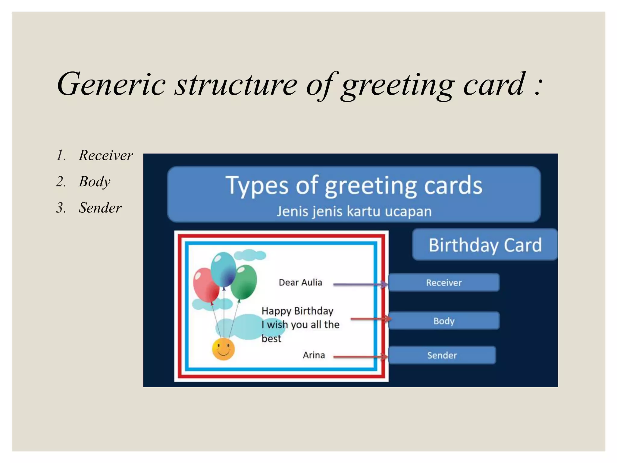 MATERI GREETING CARD KELAS 8.ppt