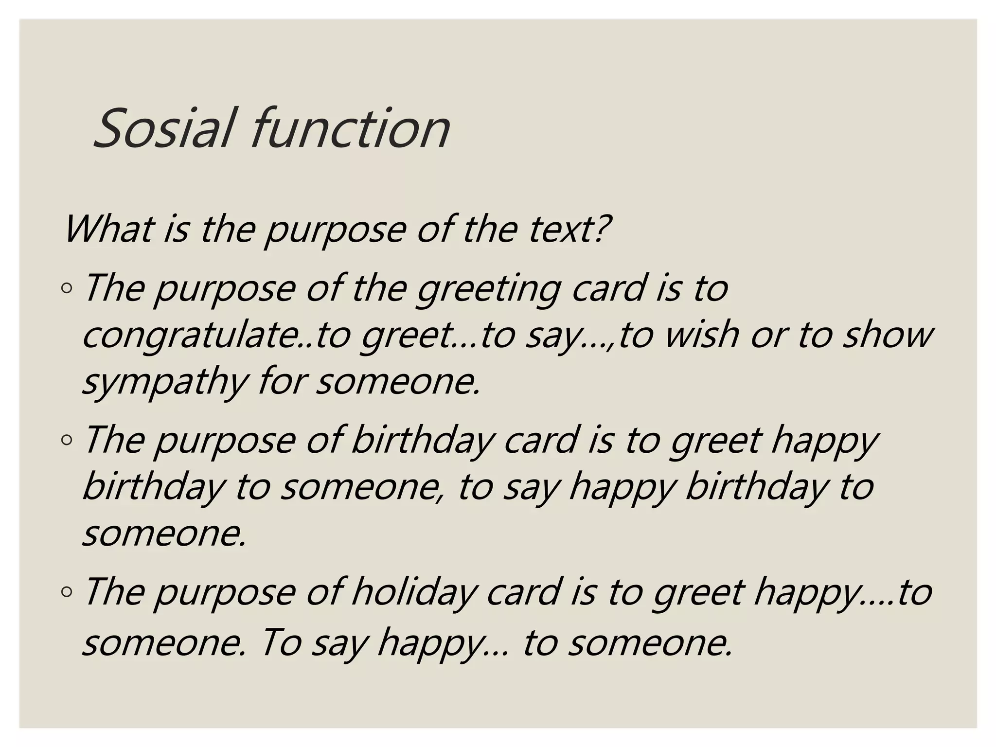 MATERI GREETING CARD KELAS 8.ppt