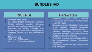 Komite Pencegahan dan Pengendalian Infeksi: Strategi Bundles untuk ...