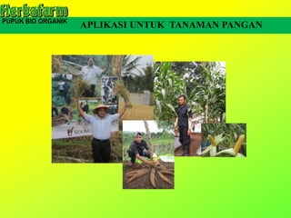 APLIKASI UNTUK TANAMAN PANGAN
 