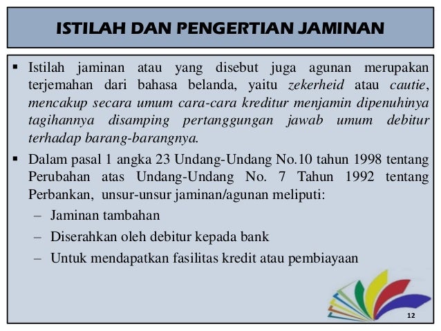 pic Unsur Unsur Dalam Hukum Jaminan emli training hukum jaminan