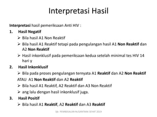 Materi informasi dasar hiv | PPTX