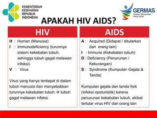 Materi informasi dasar hiv | PPTX