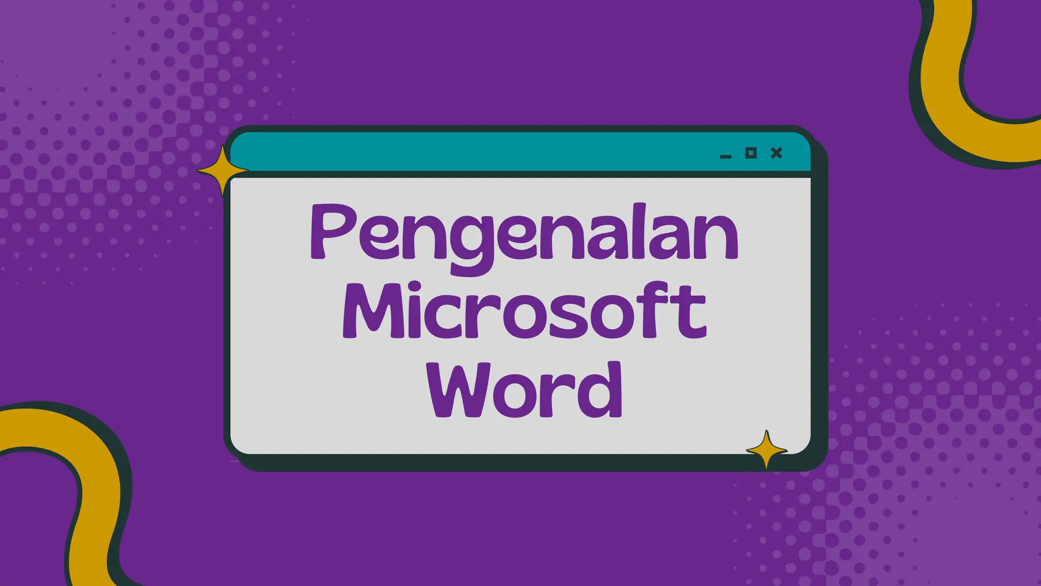 Pengenalan
Microsoft
Word
 