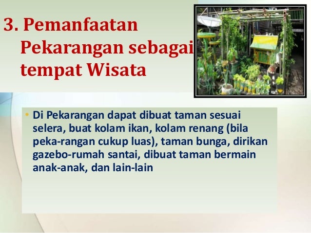 Materi inovasi pemanfaatan pekarangan